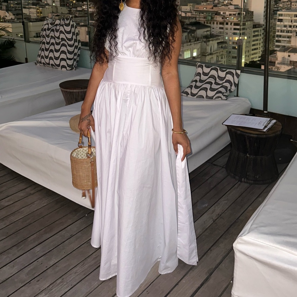 White dress